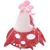 Small Red Chicken Hair Clip,Acetate Hair Claw,Small Hair Clips for Women