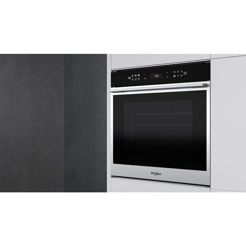 Forni e piani cottura 73 Litri 3650 W Whirlpool Europe OM4 4S1 P Forno  Tradizionale W7 Pirolitico Vetro Nero e Cornice Porta Inox Antimpronta  urban-earth.co.uk