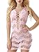 FasiCat Women's Mesh Lingerie Fishnet Babydoll Mini Dress Free Size Bodysuit