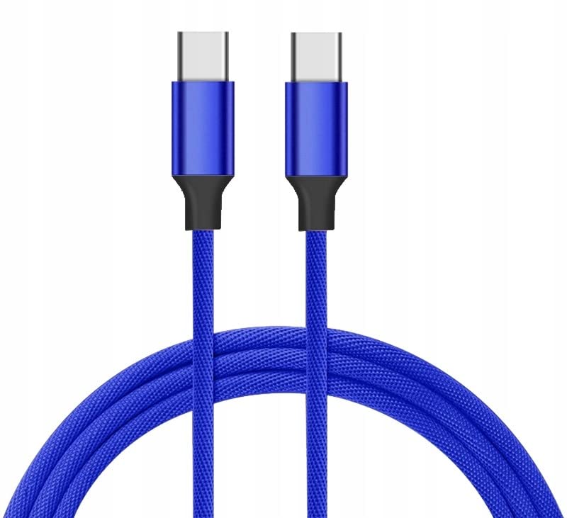 Vayox USB-C cable - USB-C 1.5m charging cable Quick Charge 3.0 2A blue VA0037