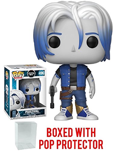 Funko Pop! Movies: Ready Player One - Parzival Vinyl Figure (Bundled with Pop Box Protector Case)