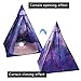 Indoor Kids Teepee Play Tent, Sunba Youth Outdoor  Galaxy Princess Tent Play House for Boys& Girls