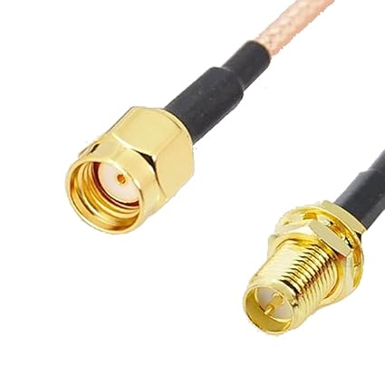 SMA male Plug to SMA female Jack RF Coaxial Coax pigtail RG316 by Atomic Market