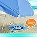 Yoego Kiddie Pool, Portable Baby Beach Swimming Pool, Toddler Pool with Baby Sand Toys Including Fish Net and Toy Fishes, Sand Shovel and Rake, Perfect for Babies Toddlers On The Beach and Indoors