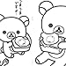 Toyo Rilakkuma Coloring Book (Japan Import)