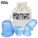 Aboss Silicone Cupping Set FDA Approved Cupping Therapy for Cellulite Body Massage Suction Cups Therapy Anti-Aging Pain Relief Set of 4pcs