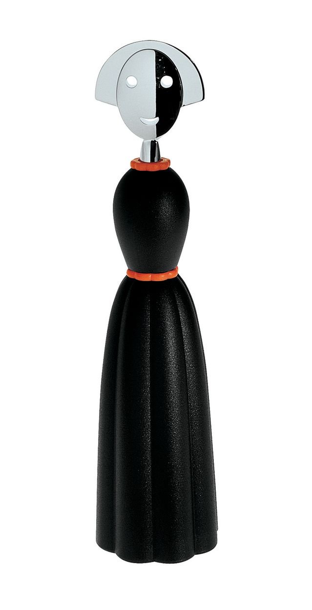 A di Alessi Anna Pepper Mill, Black