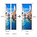 Fymural Door Wall Mural Wallpaper Stickers 30.3x78.7 Venice Canal Vinyl Removable 3D Decals