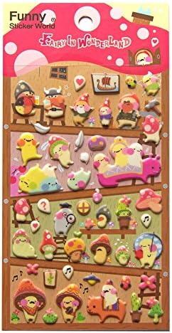 latech Wonderland Stickers - Great for party bags
