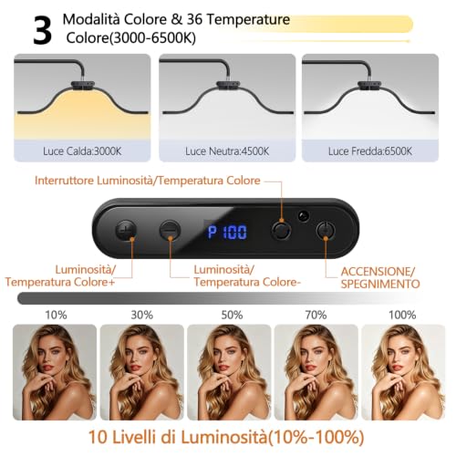 yAyusi Cloud Floor Eyelash Lamp with Phone Holder, Foldable Retractable Eyelash Extension Lamp, LED Beauty Ring Light Dimmable for Skin Care/Tattoos (Black)