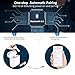 Bluetooth Earbuds, White Wireless Earbuds in-Ear Headphones Hands Free Noise Cancelling Headset Compatible with iPhone XR X 8 8plus 7 7Plus 6 6plus Samsung Galaxy S9 S8 Huawei & Other Android Divicesthumb 3