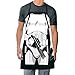 ICUP Star Wars - Stormtrooper  Be The Character Adult Size 100% Cotton Adjustable Black Apron