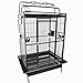 King’s Cages 8004030 Parrot CAGE 40x30x72 Play Pen Bird Cages Toy Cockatoo Macaw (Black/Silver)thumb 3
