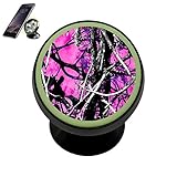 Muddy Girl Camo Pink Car Magnetic Phone Holder Mobile Bracket Car Mount Holder Fits 360 Rotation for iPhone Galaxy and other Universal Smartphones