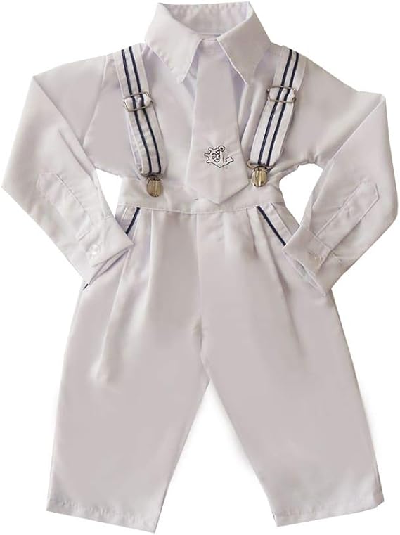 roupa de batizado masculino com suspensorio