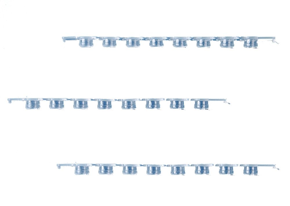 Pack of 8 Neolab 7 5205 Top Flat Qpcr, Polypropylene (Pack of 300)