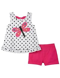 Sede de los niños - Juego de pantalones cortos para niña (2 piezas)