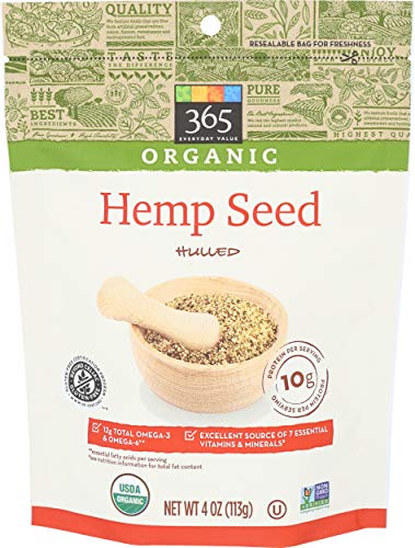 365 by Whole Foods Market, Hemp Seed Organic, 4 Ounce