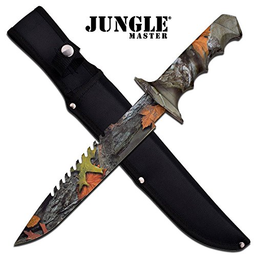 Jungle master jm-005fc fixed blade knife 14.75" overall