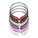 Ecandy Bluetooth Headphones Wireless Neckband Headset Stereo Noise Cancelling Earbuds w/Mic,Red