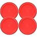 Pyrex 7200-PC 2-Cup Red Food Storage Replacement Lid (4-Pack) - Made in USA