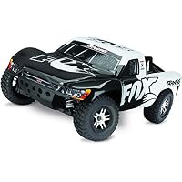Traxxas 68086-4 Slash 4X4 1/10 Scale 4WD Short Course Truck with TQi 2.4GHz Radio and TSM Fox