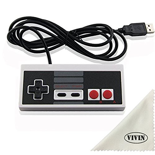 Classic USB NES Controller for PC - (Not Compatible with NES Classic System 2016) - Computer Games Solution Kit for Windows PC / Raspberry Pi Classic USB NES Controller for PC - (Not Compatible with NES Classic System 2016) - Computer Games Solution Kit for Windows PC / Raspberry Pi