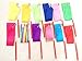 Ymkf Sqqr 6.5-Foot Long Dancing Ribbon Streamer Rhythm Ribbon Set Pack of 12 Random