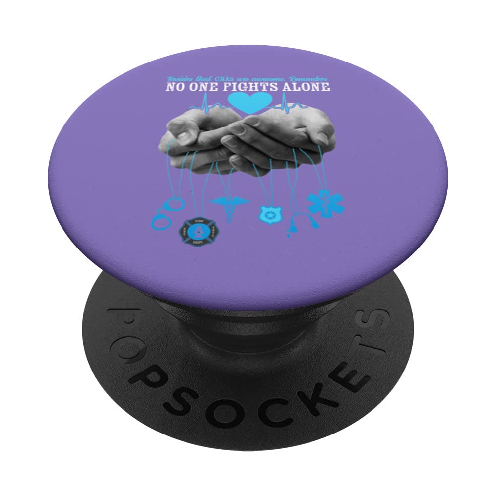 CNA Nurse For Women Angels Nursing School Nurses Week Mother PopSockets Swappable PopGrip