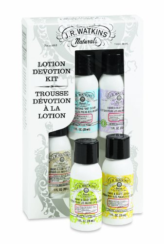 J.r. watkins skin care gift set, lotion devotion, hand & body…