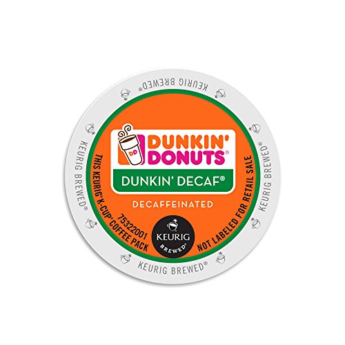 Dunkin Donuts Decaf Coffee K-Cups For Keurig K Cup Brewers (24 Count)