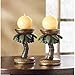 Gifts & Decor 57071704 Coconut Palms Candleholder Set, No Size, Brown
