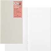 DESIGNPHIL 14400006 Traveler's Notebook, Refill, Dot Squared, 3 Pack, Regular Size