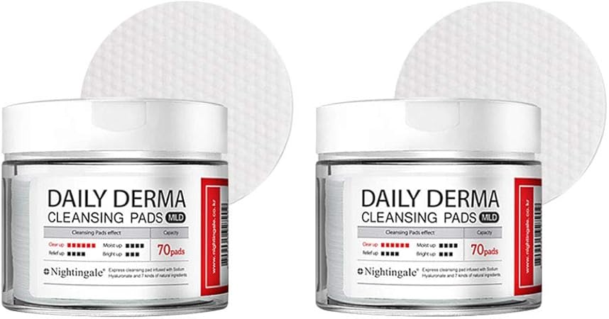 Amazon ナイチンゲールデイリーダーマクレンジングパッドマイルド70x2本セット韓国コスメ Nightingale Daily Derma Cleansing Pads Mild 70 Pads X 2ea Set Korean Cosmetics 並行輸入品 Nightingale ナイチンゲール クレンジングシート 通販