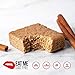 Eat Me Guilt Free High Protein Brownie: Healthy Low Carb Snack or Dessert, 22g Protein, Cinnamon Toast (12 Count)