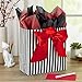 Hallmark Signature Large Valentine's Day Gift Bag with Tissue Paper (Red Bow)