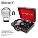 GOODNEW Vinyl Record Player Turntable, Built in Speakers, Support Headphone & RCA Outputand AUX (3.5mm) Input Jack & Bluetooth Connectionthumb 2