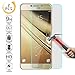 [2PCS] Samsung Galaxy C5 Tempered Glass Screen Protector,Kmall 0.26mm 2.5D HD Clear Oleophobic Coating Screen Film Cover For Samsung Galaxy C5 Hardness Anti Scratch Fingerprint water resistant