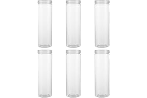 DIYEAH 6Pcs Air Tight Biscuit Containers Snack Organiser Multipurpose Organisation Pantry Organiser Easter Period