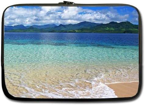 Custom Beach Starfish Water Resistant Neoprene Laptop Sleeve 11 11.6 Inch Notebook Computer Bag Case Cover(Twin Sides)