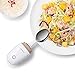 Parkinson Spoon for Hand Tremor, GYENNO Steady Spoon with Self Stabilizing Smart Lift Kit for Parkinsons Patients, Silverware Kit Cutlery for Elderly (Light White, Lite)