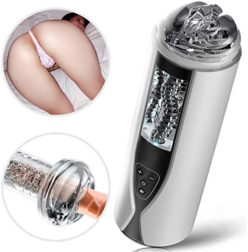 Mens Mâsturbâtor Strong Thrusting Automatic Electric Piston Cup Strokér Sucking and Clamping Adult Mâsturbâtion Rechargeable 3D Realistic Likelife Vibrâting Piston for Men Tshirt