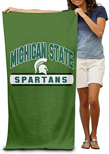 Michigan State Spartans MSU Teams Logo 31.5"51"Pool Beach Towel