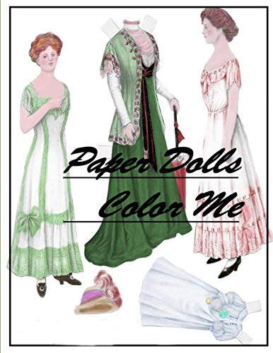 Top 10 Vintage Paper Dolls Coloring Book Of 2019 No Place - 