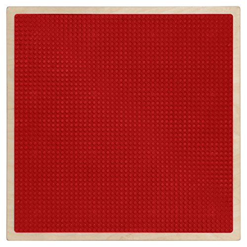 Contender C991300-R 2-N-1 Activity Table with Red Lego Compatible Top - RTA