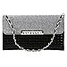 Galaxy Note 5 Case,Galaxy Note 5 Wallet Case,CASELAND [Patent Leather Pattern] Flip Handbag Wallet Case With Lanyard Bling Button Case For Samsung Galaxy Note 5 Black