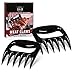Meat Claws | Bear Claws Meat Shredder | BBQ Accessories | Meat Shredder Claws for Pulled Pork | Turkey Lifter Meat Fork used with Silicone Gloves or Grilling Gloves | Smoker Accessories
