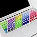 Allinside (Pack of 10 Colors) Ombre Color Keyboard Cover Skin for MacBook Pro 13