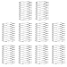 Jili Online 10 Pieces Blank Hair Clips Combs Pins Barrettes Wedding Bridal Metal Hair Combs Clips DIY Hair Bows Findings