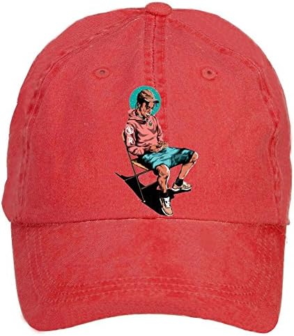Gaojidian Travis Scott La Flame Cotton Six-panel Till Baseball Cap Hats Unisex